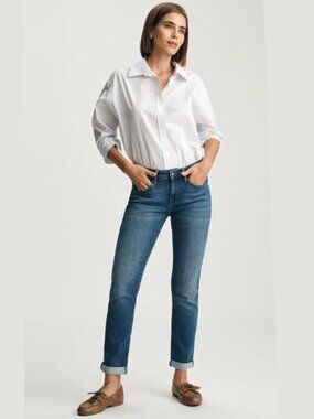 Mavi Emma Blue Mid Super Soft Slim Boyfriend Jeans - Size 29 / 34 - NWT